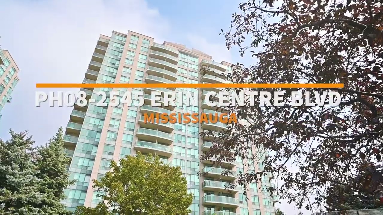 Virtual Tour PH08-2545 Erin Centre Blvd, Mississauga - YouTube