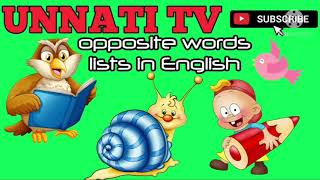 opposite words for kids|Opposite words for preschoolers |Educational video|Opposite words in English