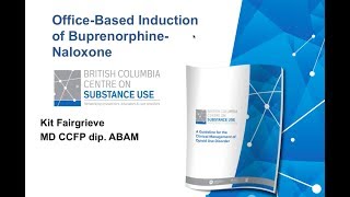 Webinar: Office-Based Induction of Buprenorphine-Naloxone