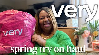 VERY CLOTHING HAUL & TRY ON | PLUS SIZE SPRING STAPLES & OUTFIT INSPIRATION