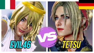 Tekken 8 ▰ Testu (#4 LIDIA) Vs Evil 46 (#3 AZUCENA) ▰ RANKED Match!