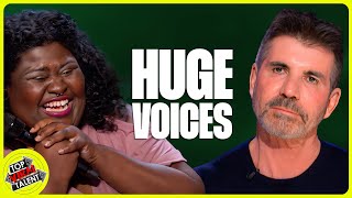 BEST Singers with HUGE Voices on AGT 2023!
