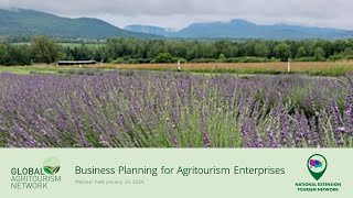 Business Planning for Agritourism Enterprises