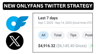 New updated twitter/x promotion strategy for onlyfans...