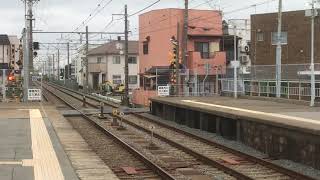 阪神8000系8231F直通特急阪神大阪梅田行き　中八木駅通過