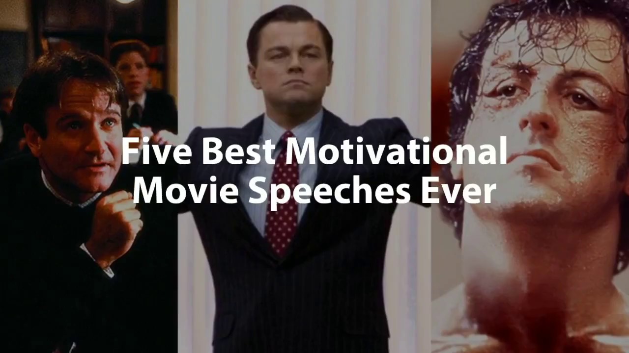 Five Best Motivational Movie Speeches That Will Give You Hope - YouTube