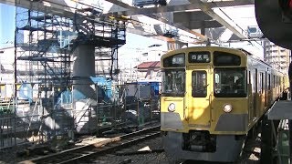 西武2000系2527F 西武園線折り返し各停西武園行き 東村山駅入線