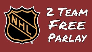 Wednesday Two Team NHL Free Parlay 10/18/23 l Picks & Parlays
