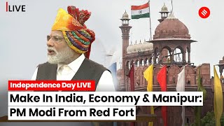 Independence Day 2023: PM Modi Addresses From The Red Fort | PM Modi Speech Live