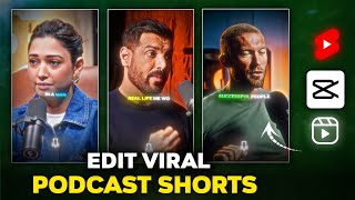 How To Edit Podcast Shorts Like A Pro | Podcast Shorts Editing Tutorial | Podcast Short Kaise Banaye