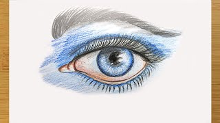 How to Draw An Eye Step By Step | Eye Drawing | Eye Sketch | Drawing and crafts tutor