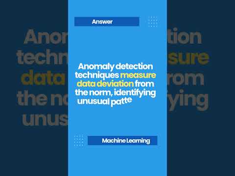 How do anomaly detection algorithms identify outliers in data? #MachineLearning #DataScience