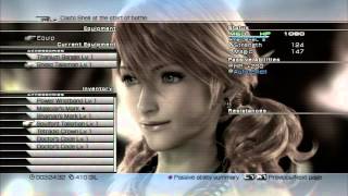 Final Fantasy XIII - Any% RTA Speedrun - 5:12:42 (Console WR as of September 5, 2015)