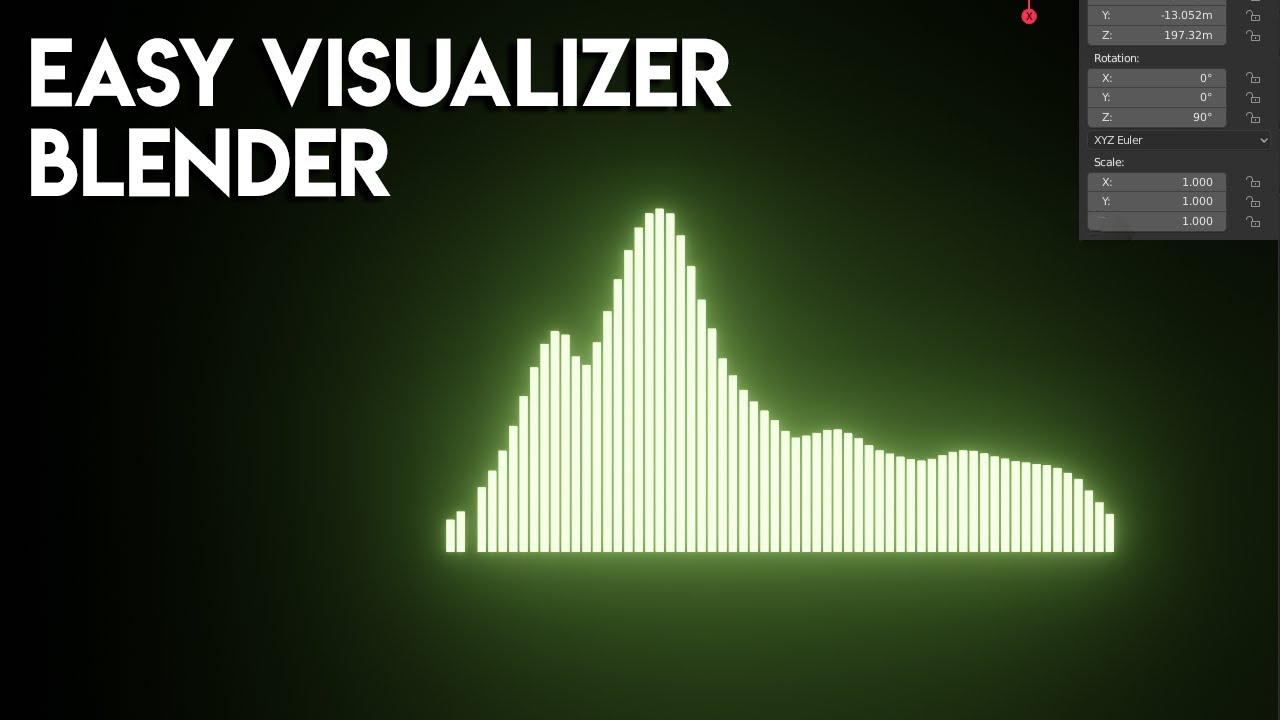 Easy Music Visualizer In Blender Youtube