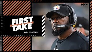Stephen A. reacts to Mike Tomlin shutting down rumors about USC head coaching job | First Take