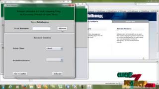 Final Year Projects 2015 | Resource Allocation in Cloud Computing Using