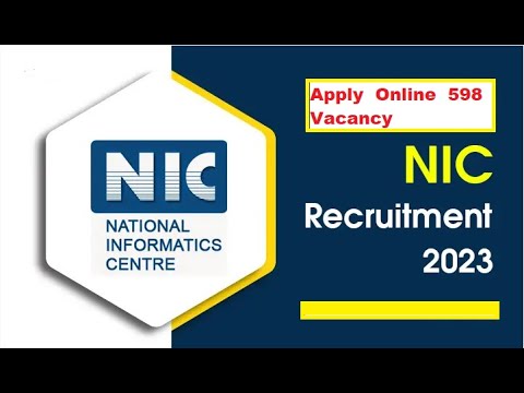 NIC Recruitment 2023 – Apply Online For Latest 598 Scientist-‘B ...