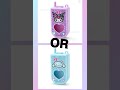 Cinnamoroll or Kuromi | lisa or lena #lisaorlenabts #tiktok #lisaorlenaclothes #cinnamoroll #kuromi