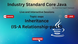 Inheritance(IS A Relationship-Part2)| Java Tutorial | Java 2024|Full Stack Java|Online Java Training