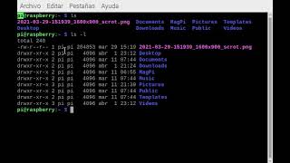 Comandos básicos, listar archivos y directorios.
