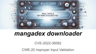 mangadex-downloader (CWE-20: Improper Input Validation)
