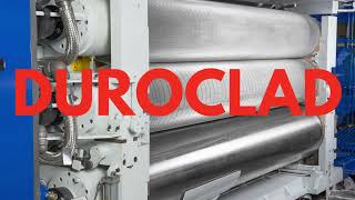 Corrugating Rolls - Duroclad Coating