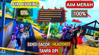 100% AUTO HEADSHOT TANPA DPI 🎯 CARA SETTING FF AUTO HEADSHOT \u0026 SETTING KONTROL + DPI 2025