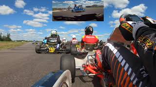 KartStars 2022 Canadian National Championship - Shannonville Motorsport Park - Heat Race 1