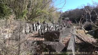 【磐座が本殿の後ろに】諏訪神社（岩森公民館近く）山梨県甲斐市岩森３２７０−１　近く