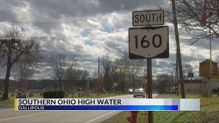 Southern Ohio sees high water after weekend rain