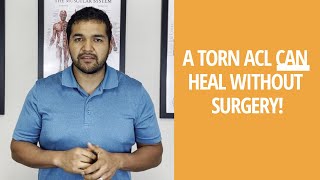 Can A Torn ACL Heal Without Knee Surgery | El Paso Manual Physical Therapy