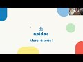 webinaire lancement du nouveau tableau de bord