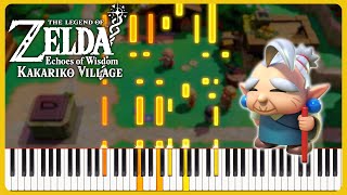 Kakariko Village ~ Zelda: Echoes of Wisdom | Piano (+ Sheet Music)