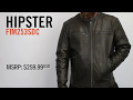 First Mfg Co - Hipster Leather Motorcycle Jacket