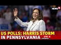 Kamala Harris Live: Kamala Harris Last Rally In Pennsylvania Live | US Election Poll Results Live