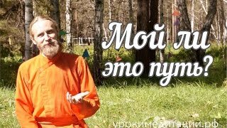 Мой ли это путь?