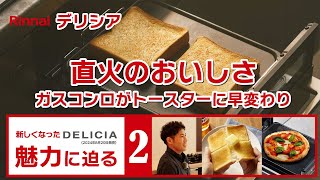 【新たに同梱！トーストピザプレートのご紹介】リンナイ　DELICIA