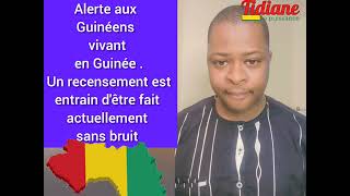 Un recensement biométrique en cours actuellement en Guinée,avec une sélection dans certains endroits