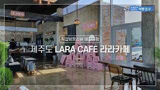 [직접방문리뷰 해피여행] 제주 애월 브런치 카페 | 제주 라라카페 | 제주도 베이커리 카페 | 크로플 맛집 | LARA CAFE