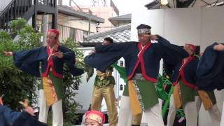 松ヶ丘七夕祭'14 よさこい 乱舞 - よさこいエイサー琉球王