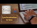 Synchronization in Java (Theory + Practical) | Multithreading in Java | Synchronized Keyword