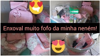 ENXOVAL COMPLETO DA MINHA BEBÊ || TUDO MUITO FOFO 😍🌸🌼