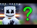 Marshmello REAL FACE Reveal in FORTNITE?!