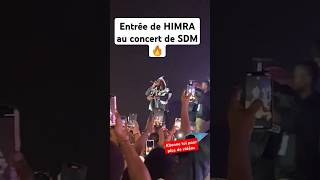 HIMRA QUI METS LE FEU DÈS SON ARRIVÉE AU CONCERT DE SDM, #youtuber #youtube #short #vu #rapfr #sdm