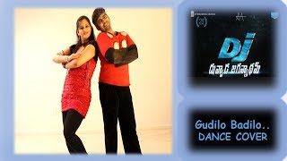 DJ Duvvada Jagannadham || Video Songs || Gudilo Badilo Madilo Vodilo Dance Cover Harita Chaitanya