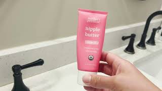 Mother's Promise Organic Nipple Butter REVIEW - Perfect for first days of breastfeeding