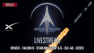 SpaceX - Falcon 9 - Starlink Group 5-6 - SLC-40 - Cape Canaveral SFS - May 4, 2023