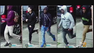 Police Seeking 5 Suspects In Beating, Slashing Robbery Of Brooklyn Man