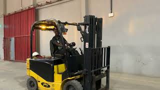 How to Operate Electric forklift by Instructor Tim