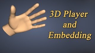 Clara.io: Embedding a scene in a Web Page using 3D Player